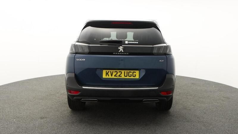 Blue Used 2022 Peugeot 5008 GT MPV | £23,499 (Fair price) - Image 1/4