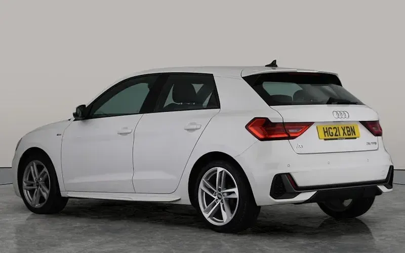 Used Audi A1 Sportback S-Line 95 HP (69 kW) 2021 White Hatchback