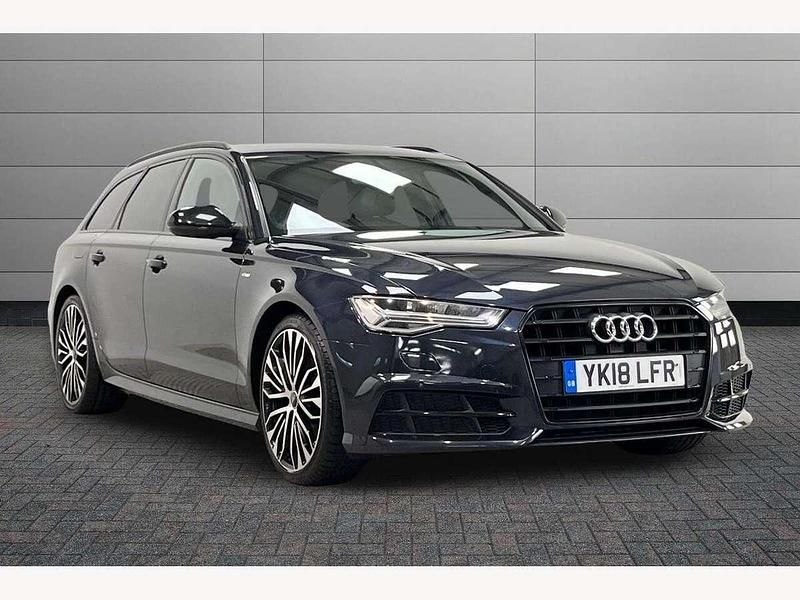 Moonlight blue Used 2018 Audi A6 Black Edition Estate | £14,550 (Fair price) - Image 1/2