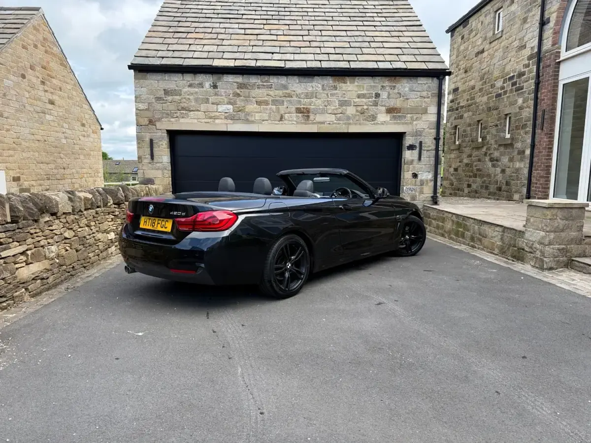 Begagnad BMW 420 M Sport 2018 Svart Cab