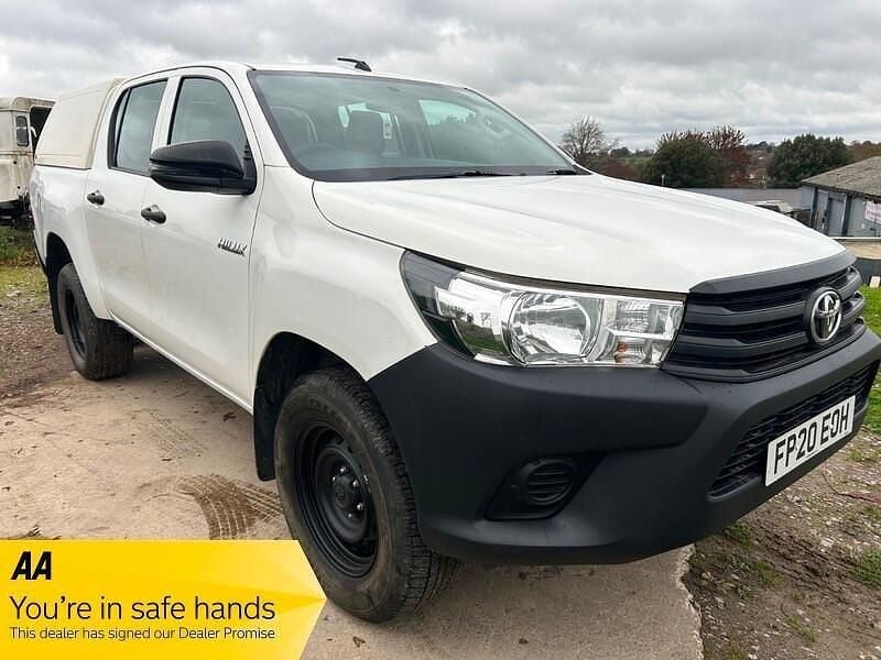 White Used 2020 Toyota HiLux Active Pickup | £13,750 (Super price) - Image 1/3