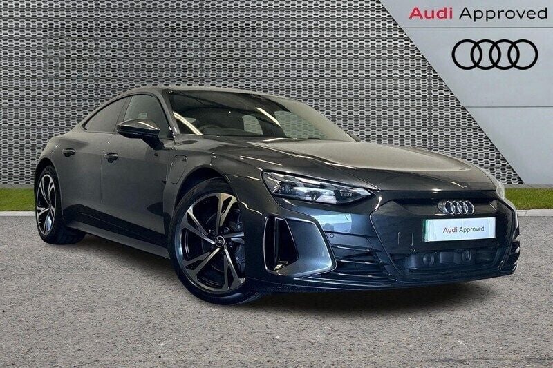Grey Used 2021 Audi e-tron GT quattro Comfort Sedan | £34,800 (Good price) - Image 1/3