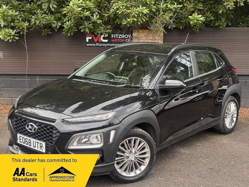 Black Used 2018 Hyundai Kona SE SUV | £9,490 (Fair price) - Image 1/3