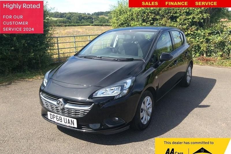Black Used 2018 Vauxhall Corsa Design Edition Hatchback | £6,495 (Fair price) - Image 1/1
