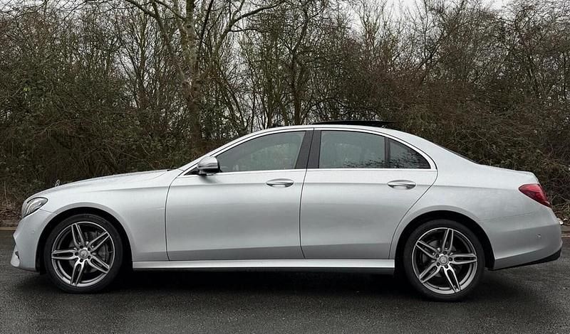Used Mercedes E220 AMG Line Premium 2016 Silver Sedan