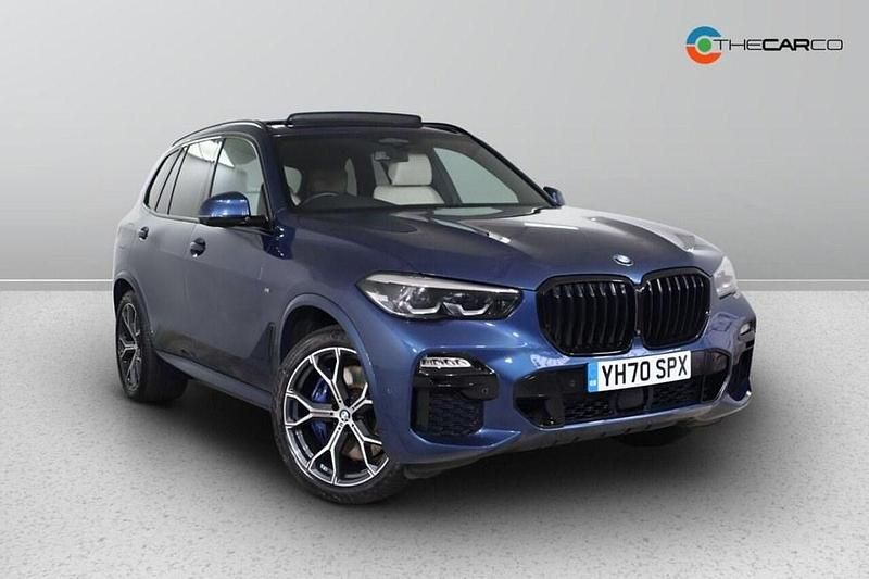Blue Used 2020 BMW X5 M Sport SUV | £42,475 (Fair price) - Image 1/1