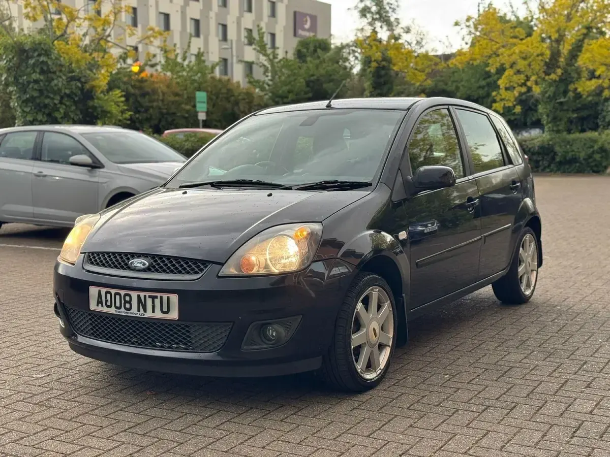 Gebraucht Ford Fiesta Zetec 2008 Schwarz Kleinwagen