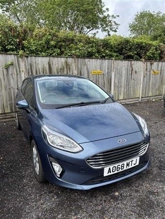 Chrome blue Used 2018 Ford Fiesta Zetec Hatchback | £8,999 (Fair price) - Image 1/1