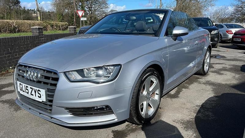 Used Audi A3 Cabriolet Sport 110 HP (80 kW) 2015 Silver Cabriolet