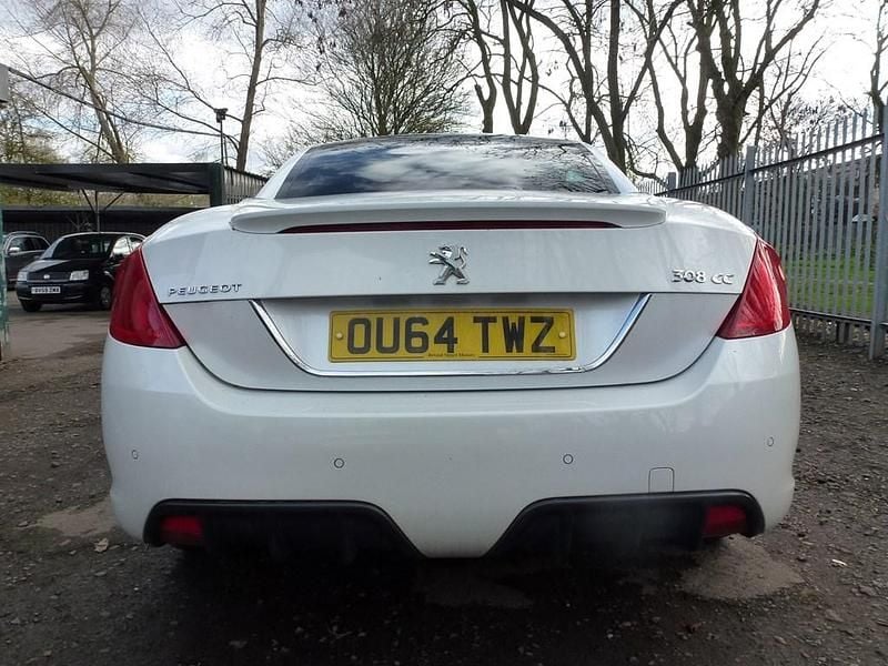 Used Peugeot 308 CC Allure 163 HP (119 kW) 2014 White Cabriolet