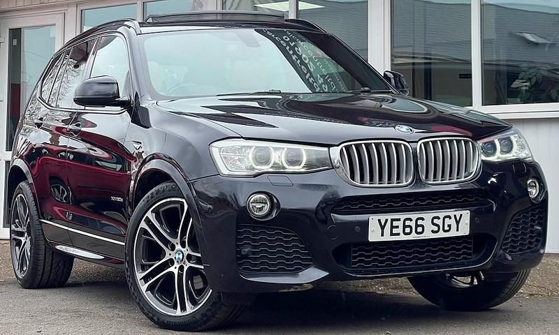Used BMW X3 M Sport 258 HP (189 kW) 2016 Black SUV
