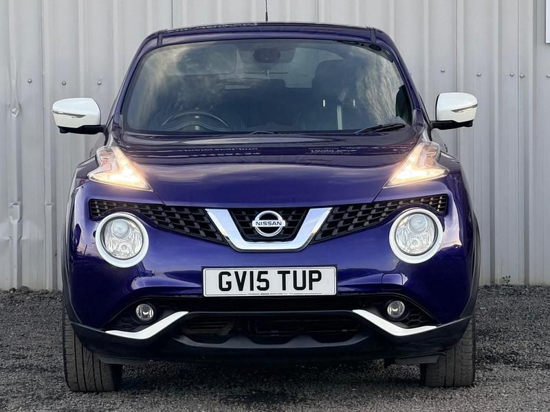 Usado Nissan Juke Tekna 117 HP (86 kW) 2015 Azul SUV