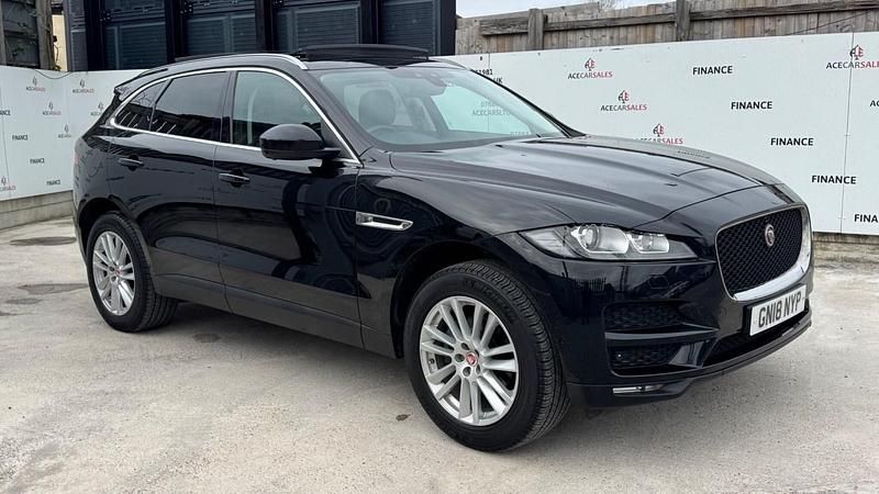 Used Jaguar F-Pace Portfolio 2018 Black SUV