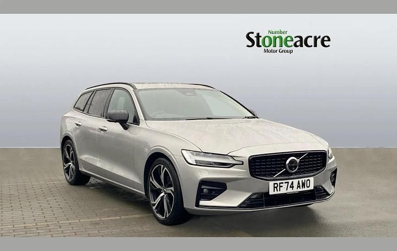Silver Used 2025 Volvo V60 Ultra Estate | £34,500 (Good price) - Image 1/3