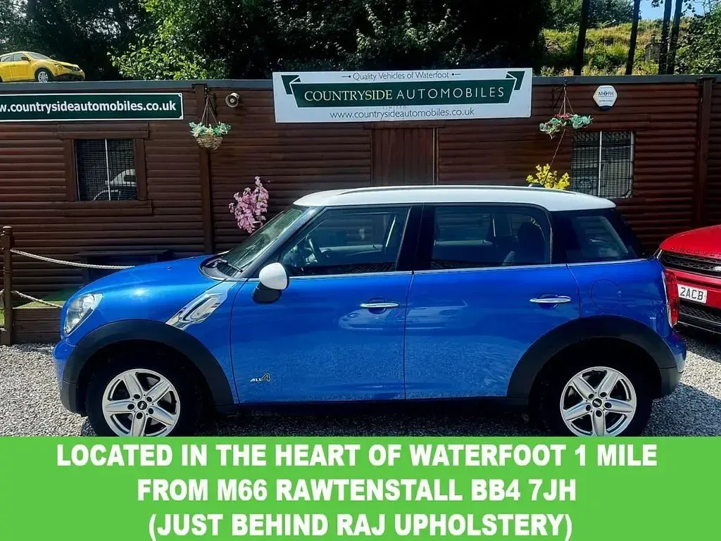 Used Mini Cooper D 112 HP (82 kW) 2012 Blue Hatchback