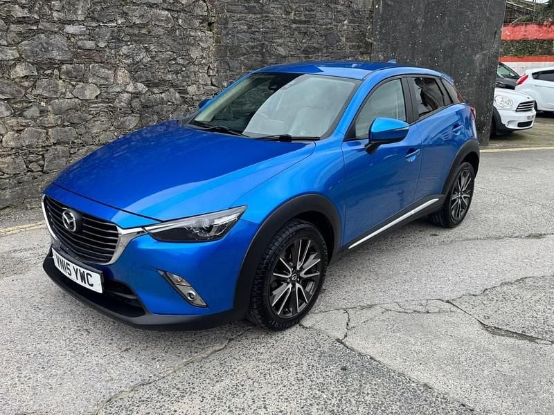 Used Mazda CX-3 Inclusive 105 HP (77 kW) 2015 Blue SUV