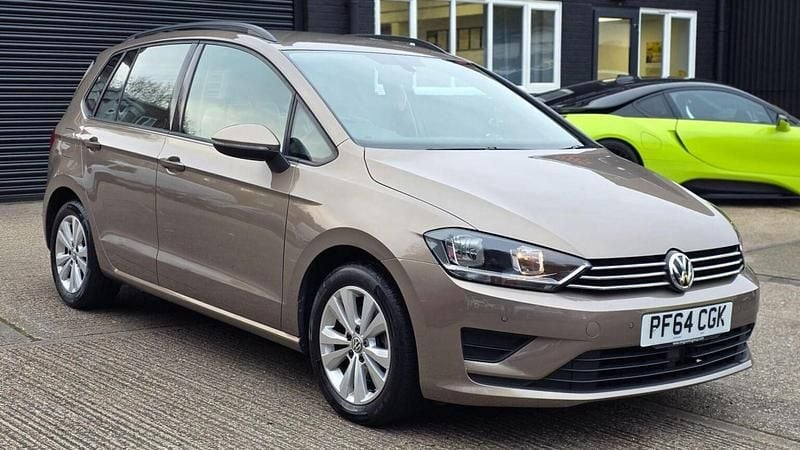 Used VW Golf Sportsvan SE 125 HP (91 kW) 2014 Gold MPV