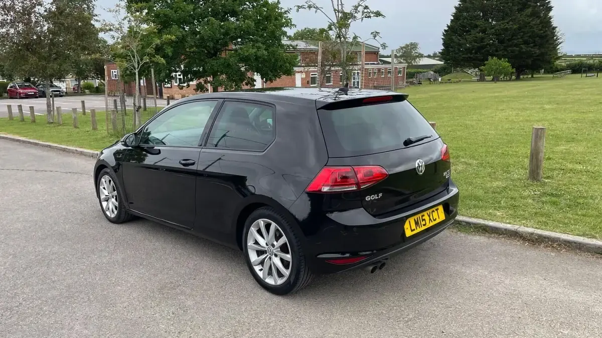 Used VW Golf VII GT 2015 Black Hatchback