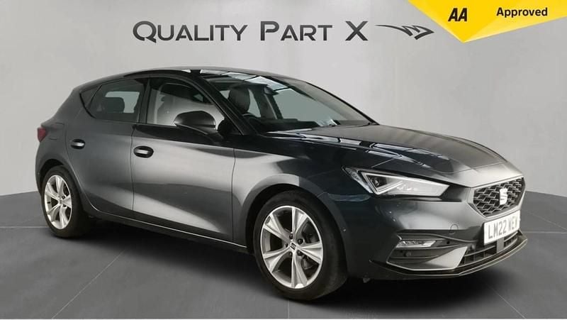 Grey Used 2022 Seat Leon FR Hatchback | £15,599 (Fair price) - Image 1/4