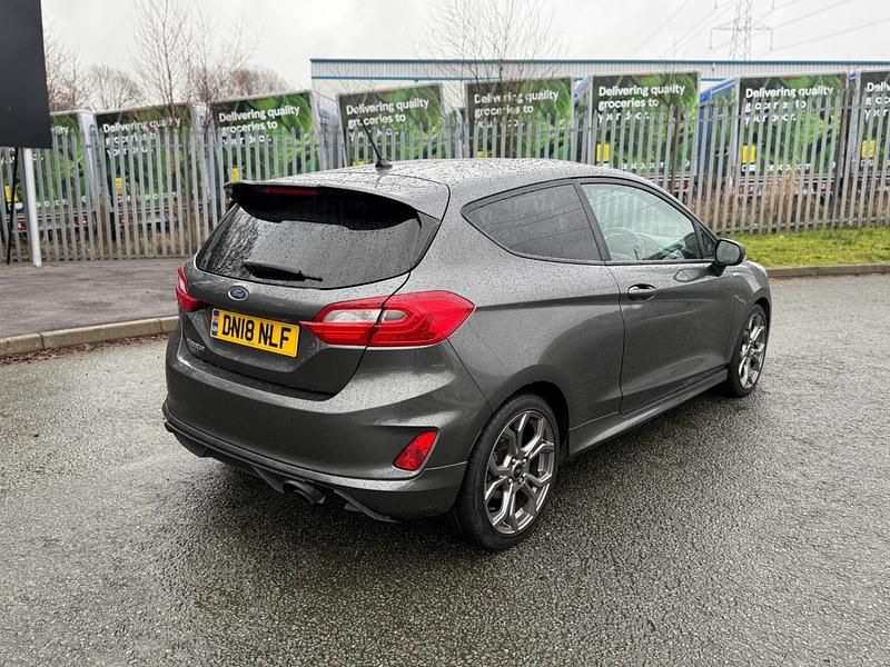 Used Ford Fiesta ST-Line X 100 HP (73 kW) 2018 Grey Hatchback