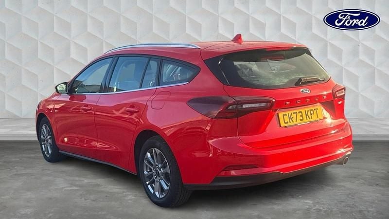 Used Ford Focus Titanium 2023 Red Estate