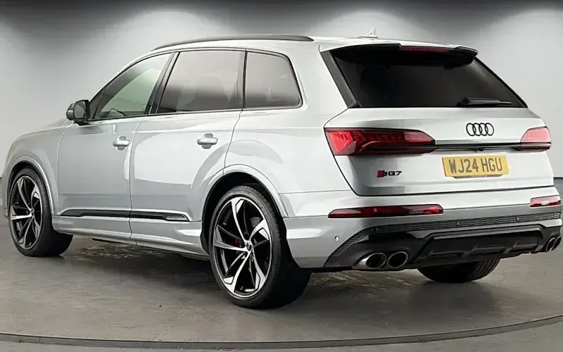 Used Audi SQ7 Black Edition 507 HP (372 kW) 2023 Satellite silver metallic/satellite silver metalli SUV