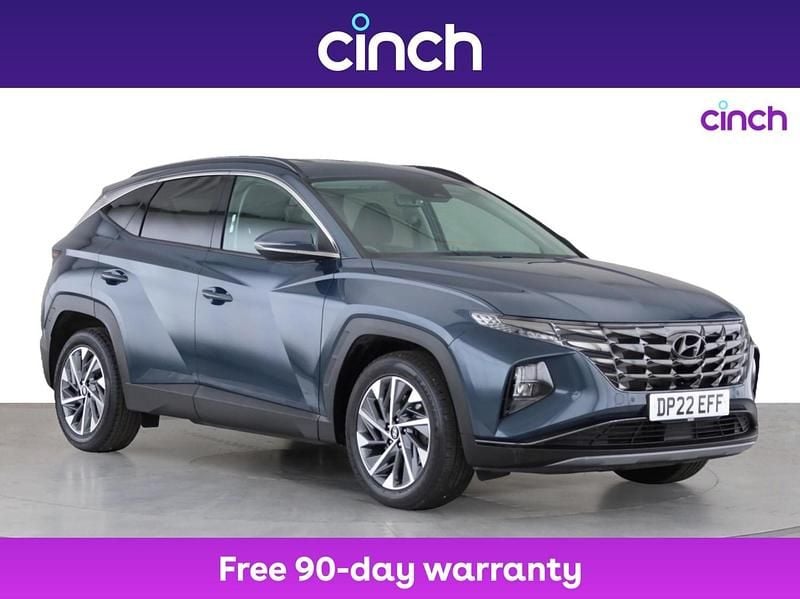 Blue Used 2022 Hyundai Tucson Premium SUV | £18,049 (Fair price) - Image 1/3