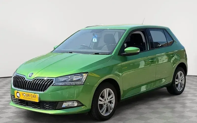 Used Skoda Fabia SE 110 HP (80 kW) 2019 Green Hatchback