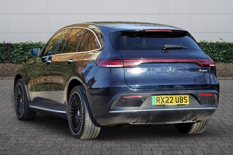 Used Mercedes EQC400 AMG Line Premium Plus 300 kW (408 HP) 2022 Blue SUV