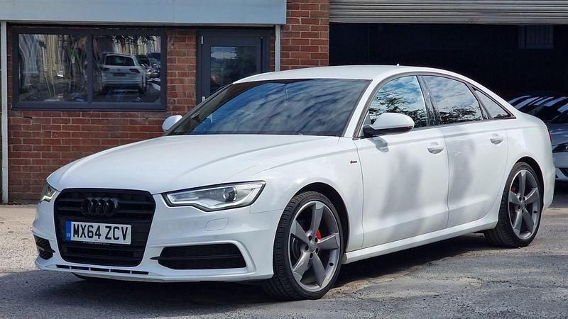 Used Audi A6 Black Edition 2014 White Sedan