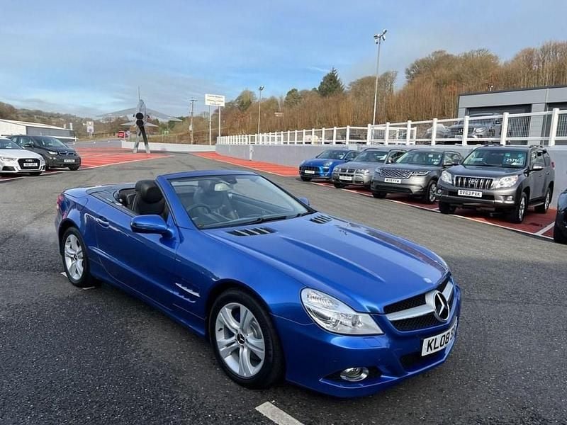 Blue Used 2008 Mercedes SL350 Cabriolet | £12,750 (Fair price) - Image 1/3