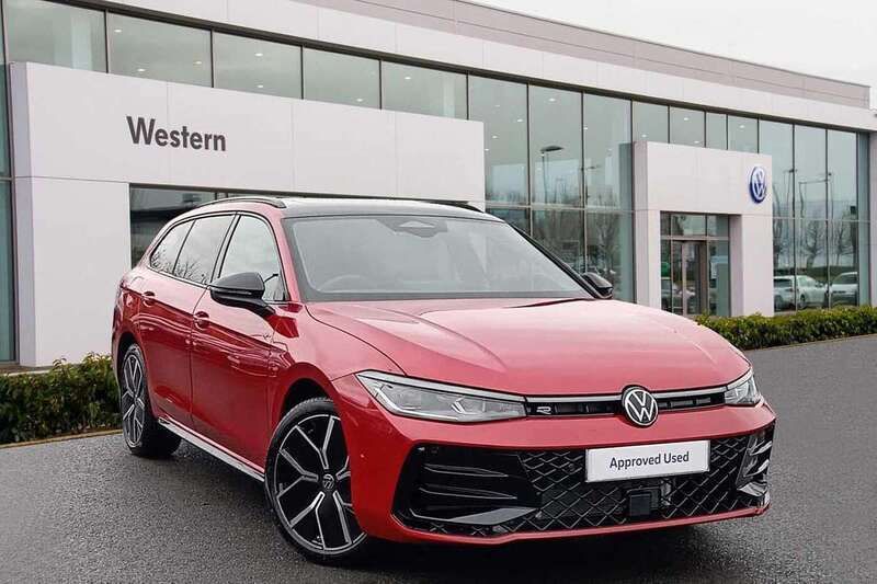 Red Used 2024 VW Passat R-line Estate | £47,999 - Image 1/4
