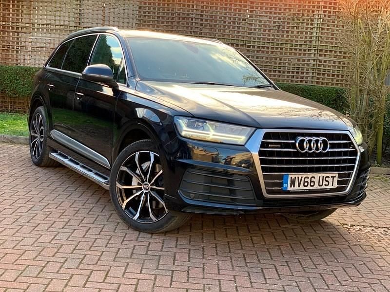 Used Audi Q7 S-Line 2016 Blue SUV