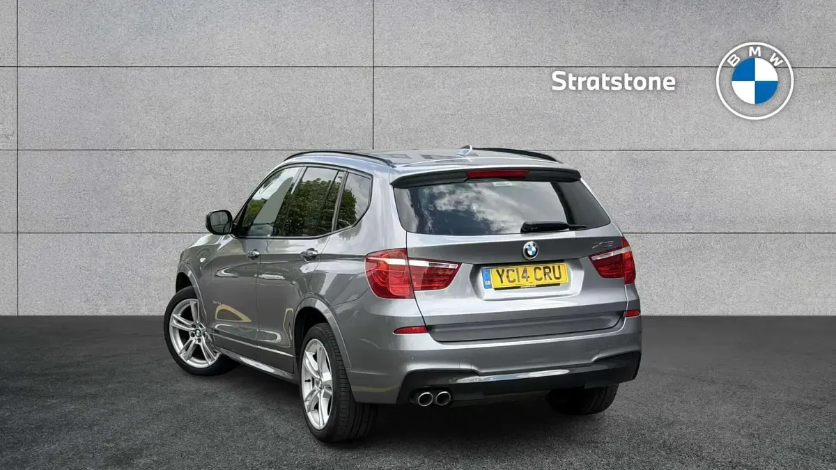 Begagnad BMW X3 M Sport 309 HK (227 kW) 2014 Grå SUV