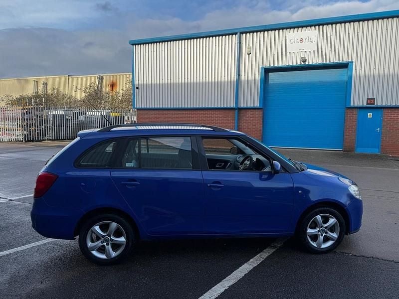 Used Skoda Fabia Drive 2008 Blue Estate