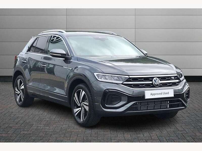 Grey New 2025 VW T-Roc R-line SUV | £30,895 (Good price) - Image 1/4
