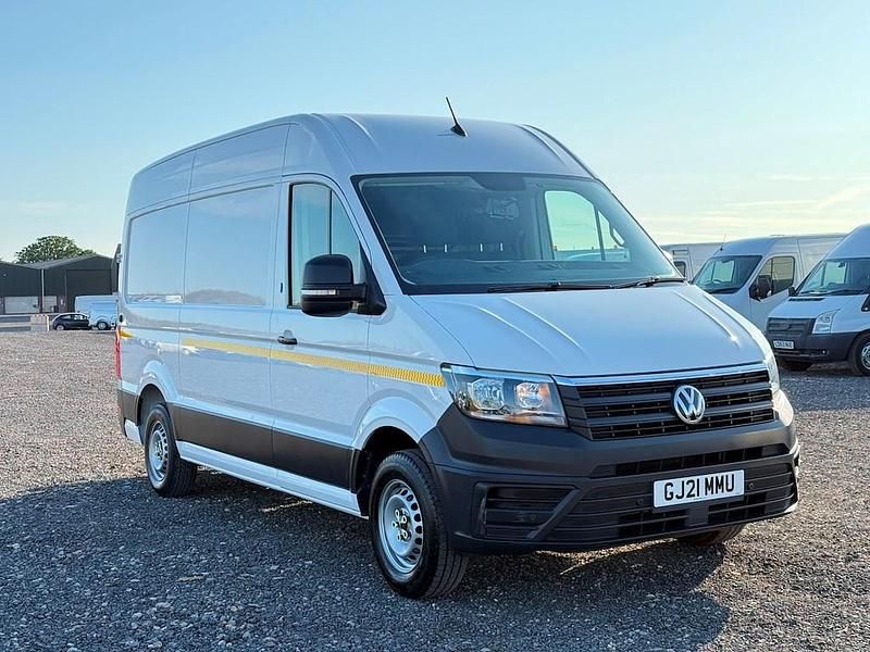 White Used 2021 VW Crafter Trendline Van | £15,795 (Super price) - Image 1/3