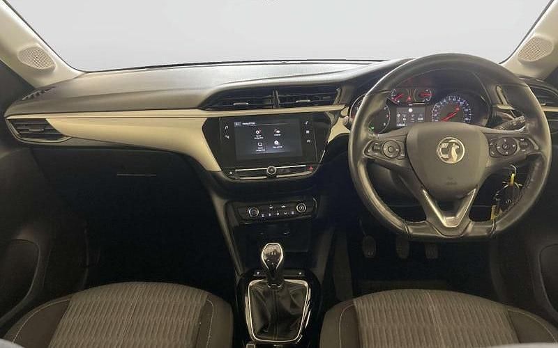 Used Vauxhall Corsa Design Edition 75 HP (55 kW) 2022 Black Hatchback