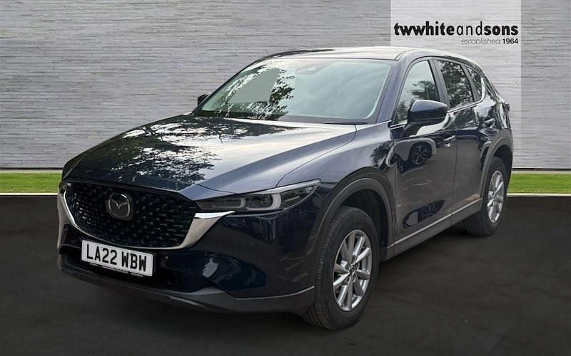 Blue Used 2022 Mazda CX-5 SUV | £19,750 (Good price) - Image 1/4