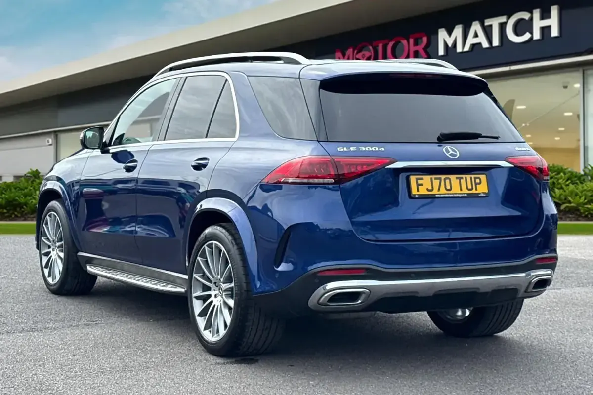 Used Mercedes GLE300 AMG line 2020 Blue SUV