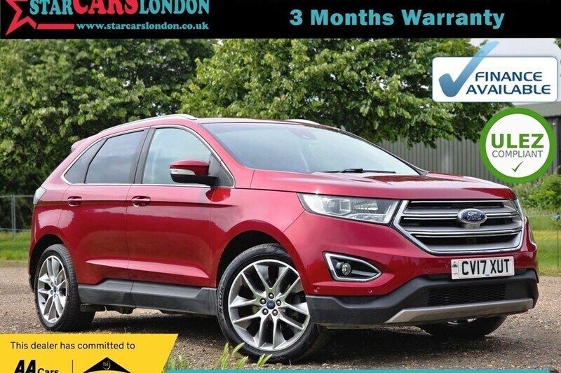 Red Used 2017 Ford Edge Titanium SUV | £10,000 (Fair price) - Image 1/1