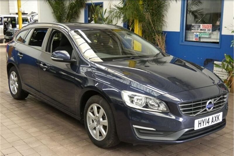 Blue Used 2014 Volvo V60 Business Edition Estate | £7,995 (Good price) - Image 1/4