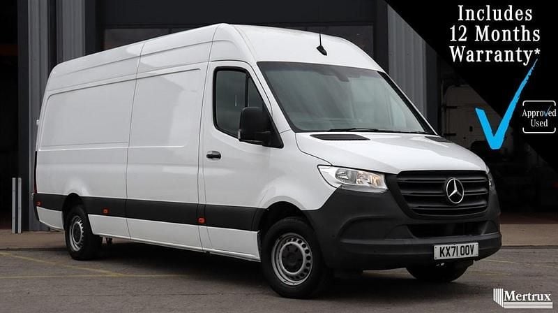 White Used 2021 Mercedes Sprinter Progressive Van | £20,950 (Fair price) - Image 1/4