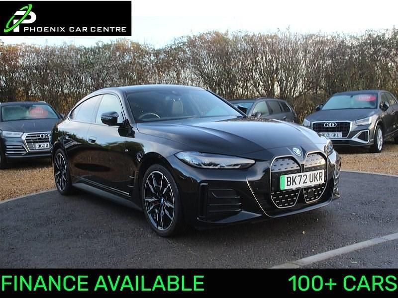 Black Used 2022 BMW i4 Shadowline Sedan | £32,495 (Fair price) - Image 1/2