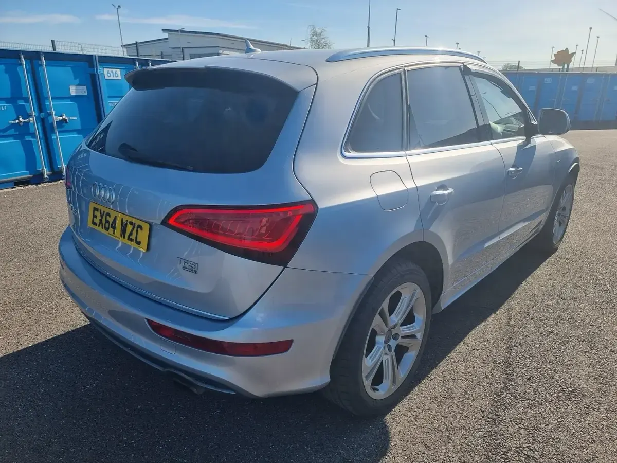 Used Audi Q5 S-line plus 225 HP (165 kW) 2014 Silver SUV