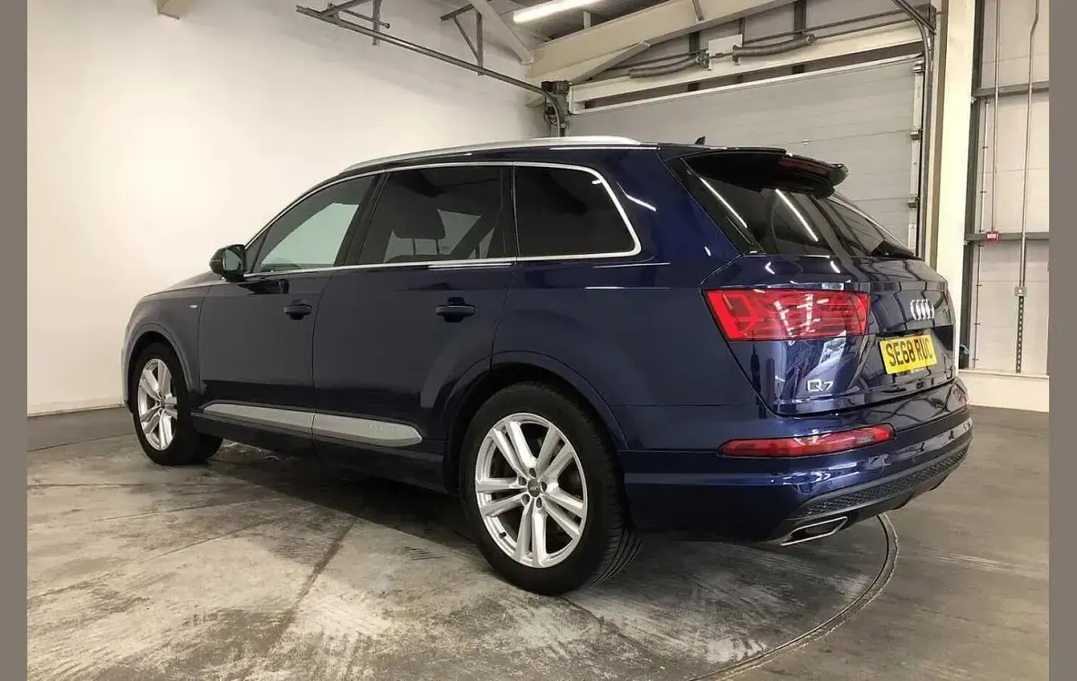 Używany Audi Q7 S-Line 231 KM (169 kW) 2019 Niebieski SUV