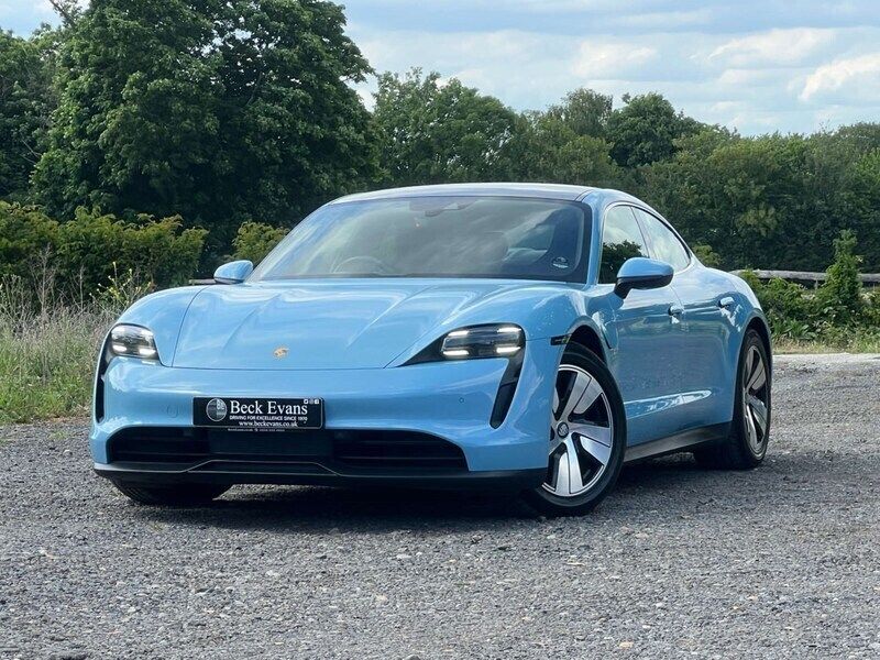 Blue Used 2020 Porsche Taycan 4S Sedan | £39,700 - Image 1/3