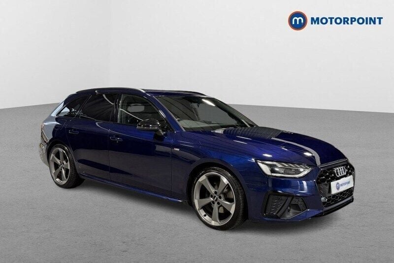 Blue Used 2020 Audi A4 Black Edition Estate | £22,099 (Fair price) - Image 1/4