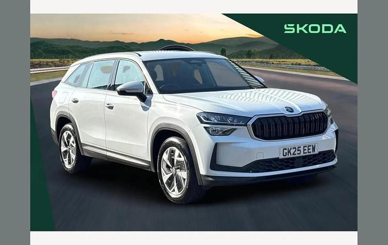 Moon white Used 2025 Skoda Kodiaq SE SUV | £32,395 (A bit pricey) - Image 1/2