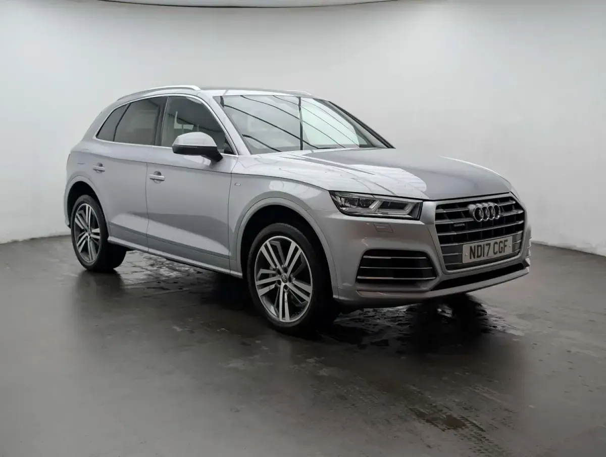Begagnad Audi Q5 S-Line 252 HK (185 kW) 2017 Silver SUV